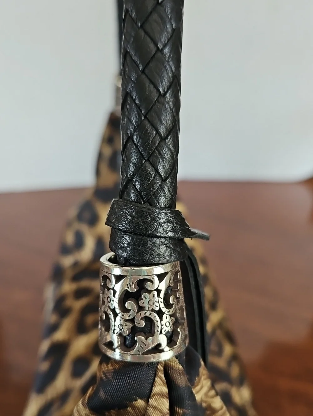 Brighton Leopard Print Hobo Bag